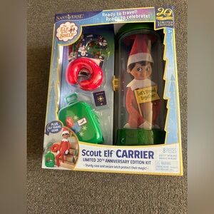 The Elf on the Shelf Scout Elf Carrier 20th Anniversary Limited Edition Kit